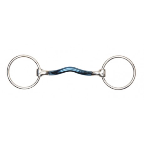 Blue Sweet Iron Loose Ring with Mullen Mouth